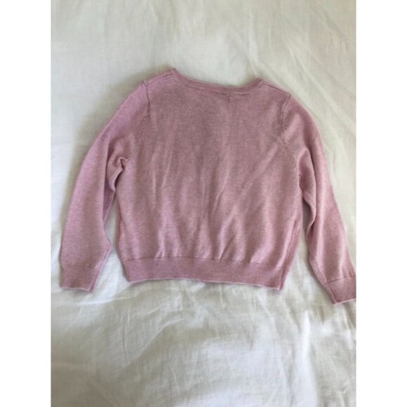 NWT! H&M Pink Cardigan With Sparkles - Picture 2 of 2